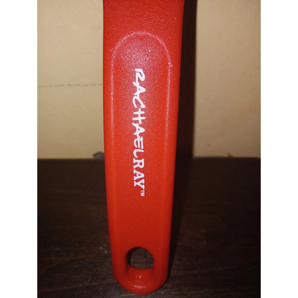 Rachael Ray Kitchen‎ tools Nylon Cooking Utensils Spatula Fish Turner Spoons Red